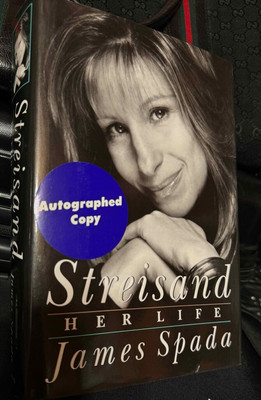 SIGNED by author James Spada: ''Streisand  Her Life'' - MINT