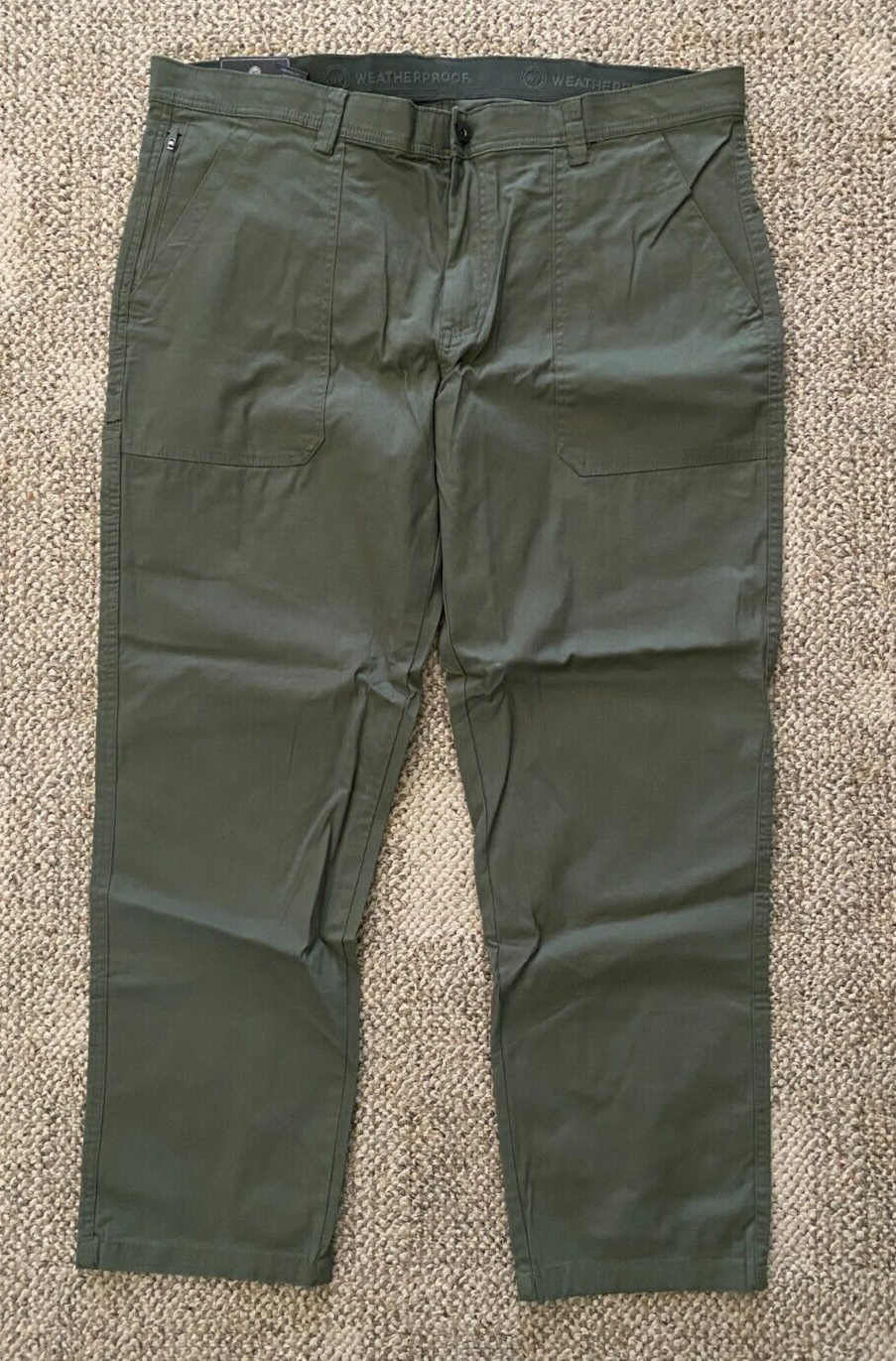 WP Weatherproof Trail Utility Pant Green Mens Size 40W X 32L | eBay