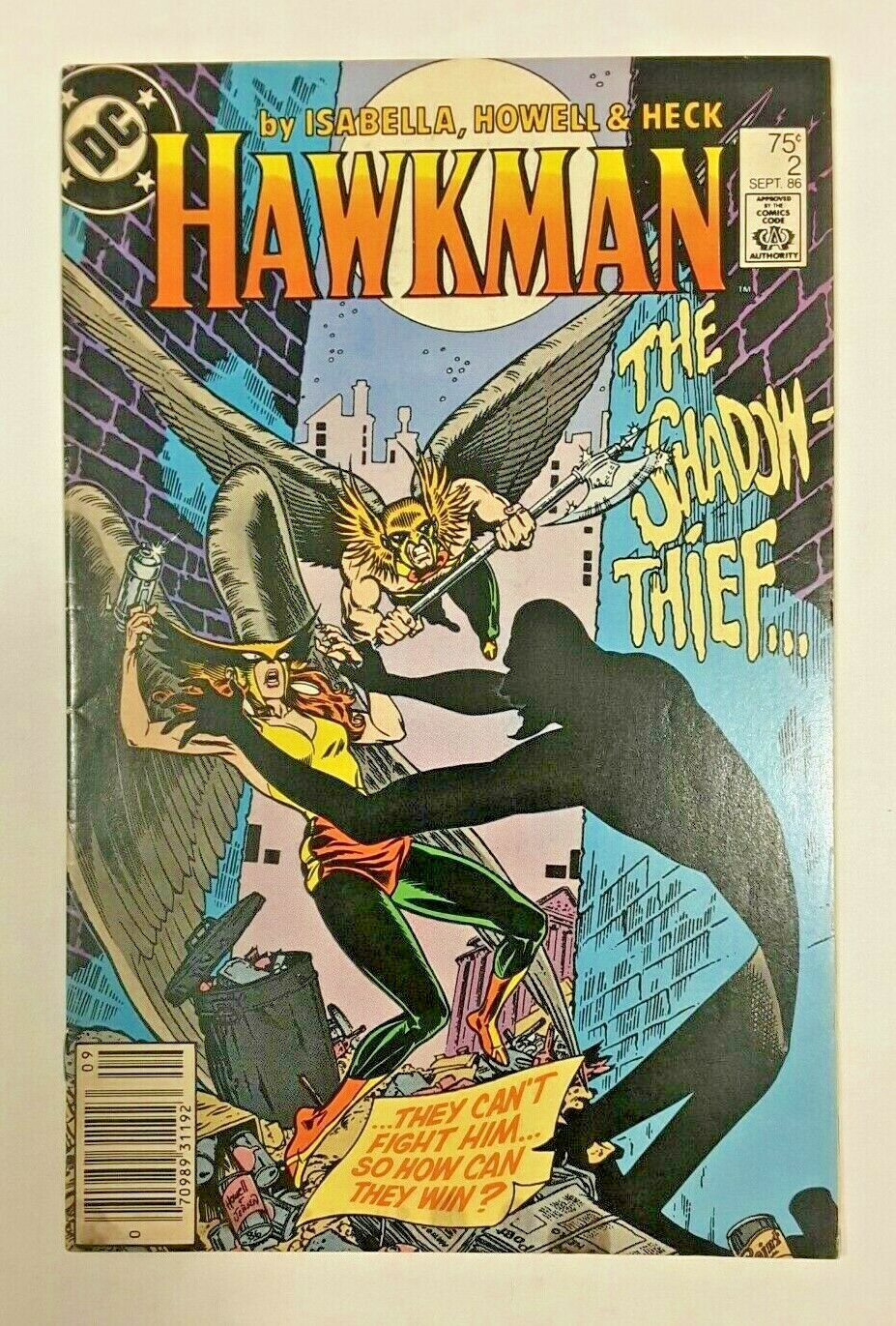 HAWKMAN (1986) (DC) #2 The Shadow Thief | eBay