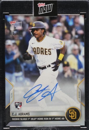 2022 Topps Now - C.J. Abrams #51A