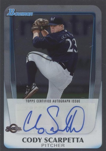 2011 Bowman Draft Picks & Prospects - Cody Scarpetta #BPA-CS