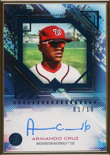 2021 Bowman Transcendent Collection - Armando Cruz #BTA-AC