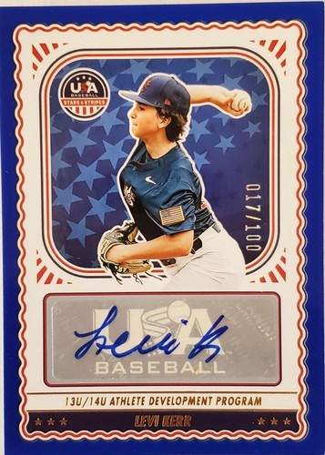 2024 Panini Stars and Stripes - Levi Kerr #NTS-LK