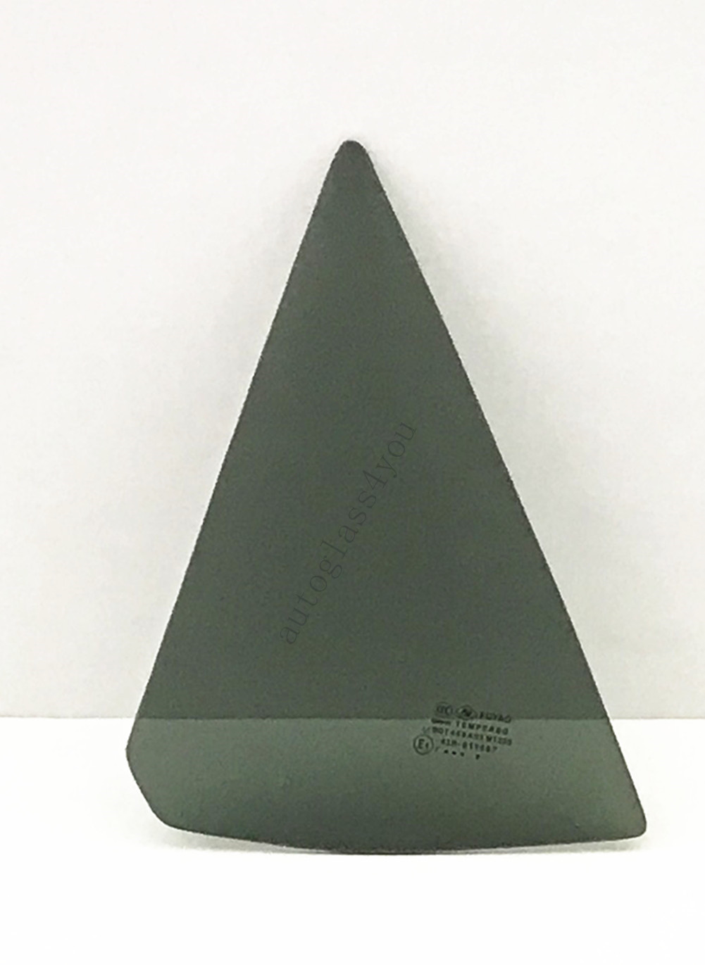 Driver/Left Side Rear Vent Window Glass Privacy For 2001-2006 Acura MDX