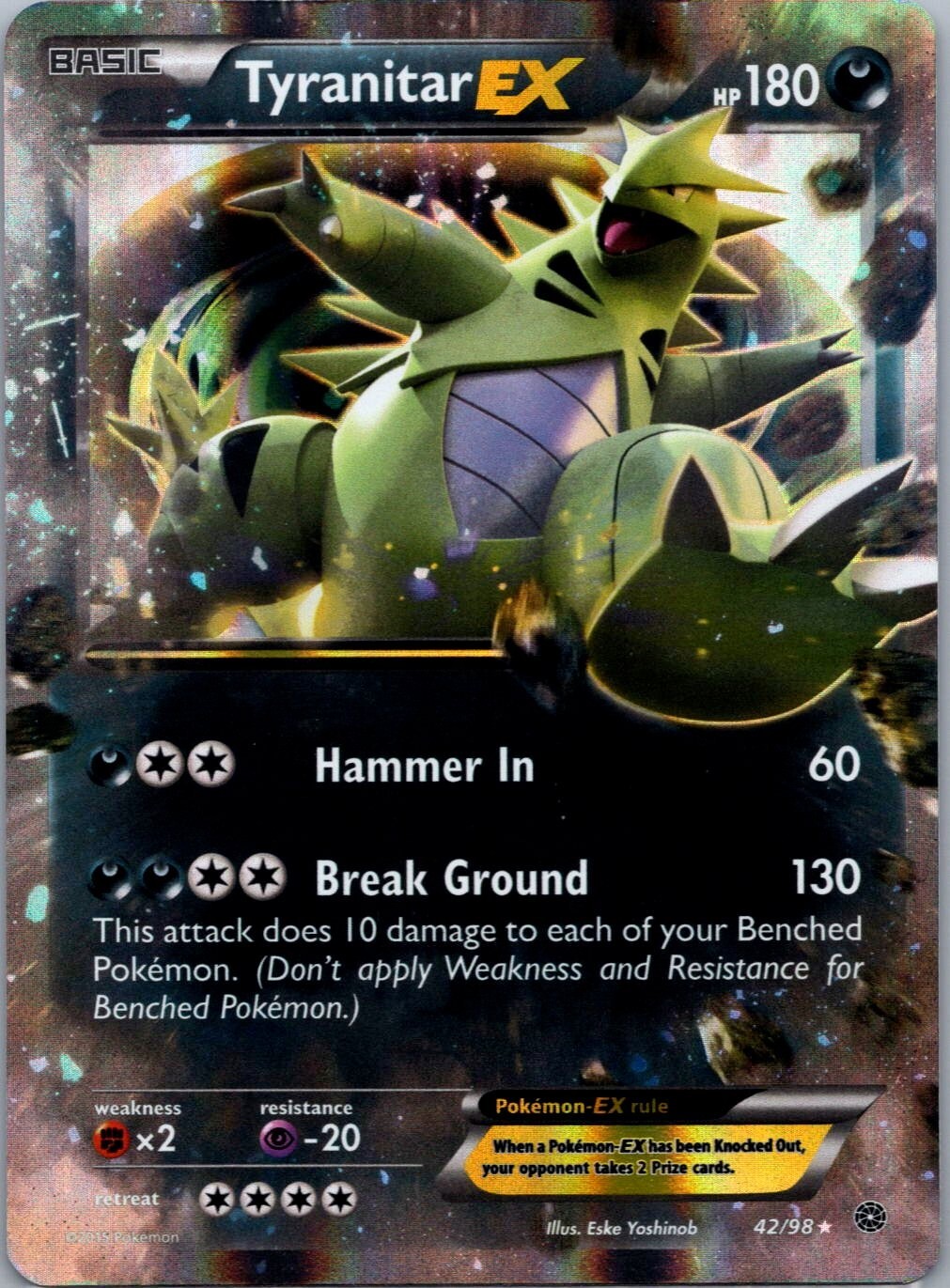 ポケモンカードゲーム xy Tyranitar Tyranitar | XY—Fates Collide | TCG Card Database
