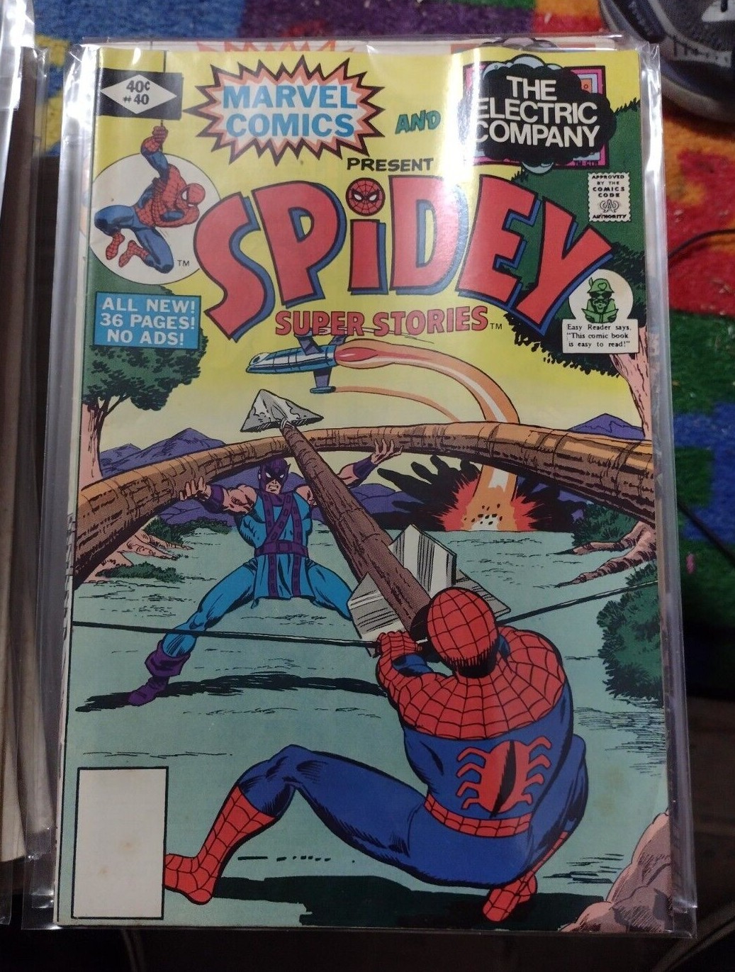 SPIDEY SUPER STORIES #40 1979 MARVEL RARE VARIANT aunt may