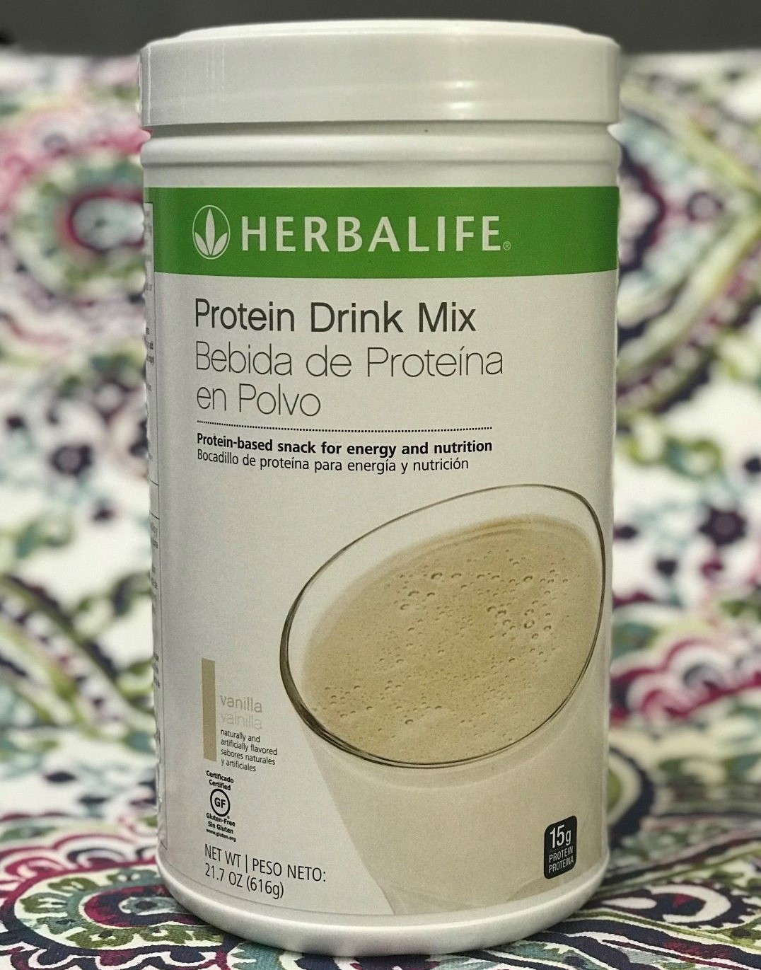 NEW 1X HERBALIFE PROTEIN DRINK MIX VANILLA , CHOCOLATE OR