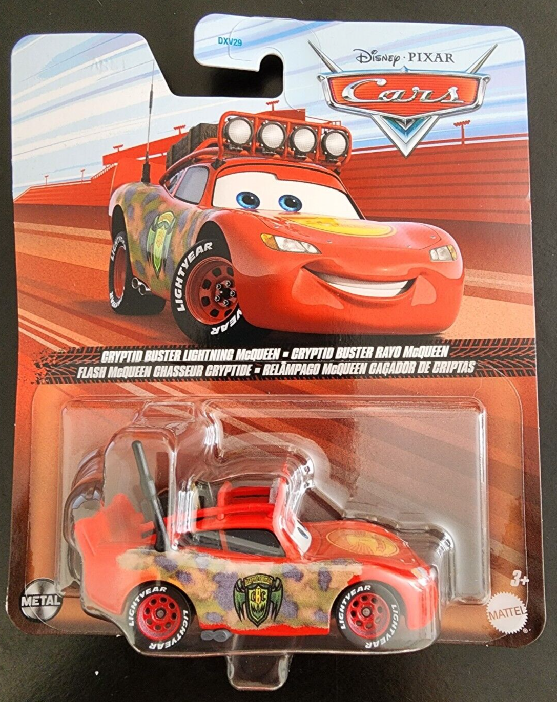 Disney Pixar Cars On The Road Cryptid Buster Lightning
