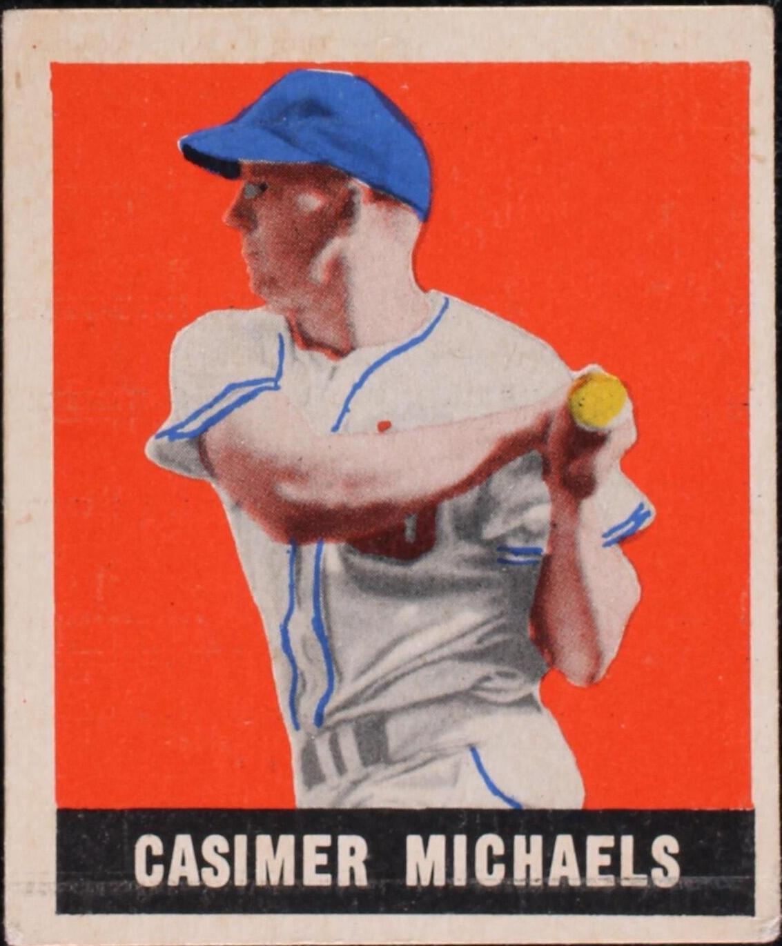 1948-49 Leaf - Cass Michaels #13