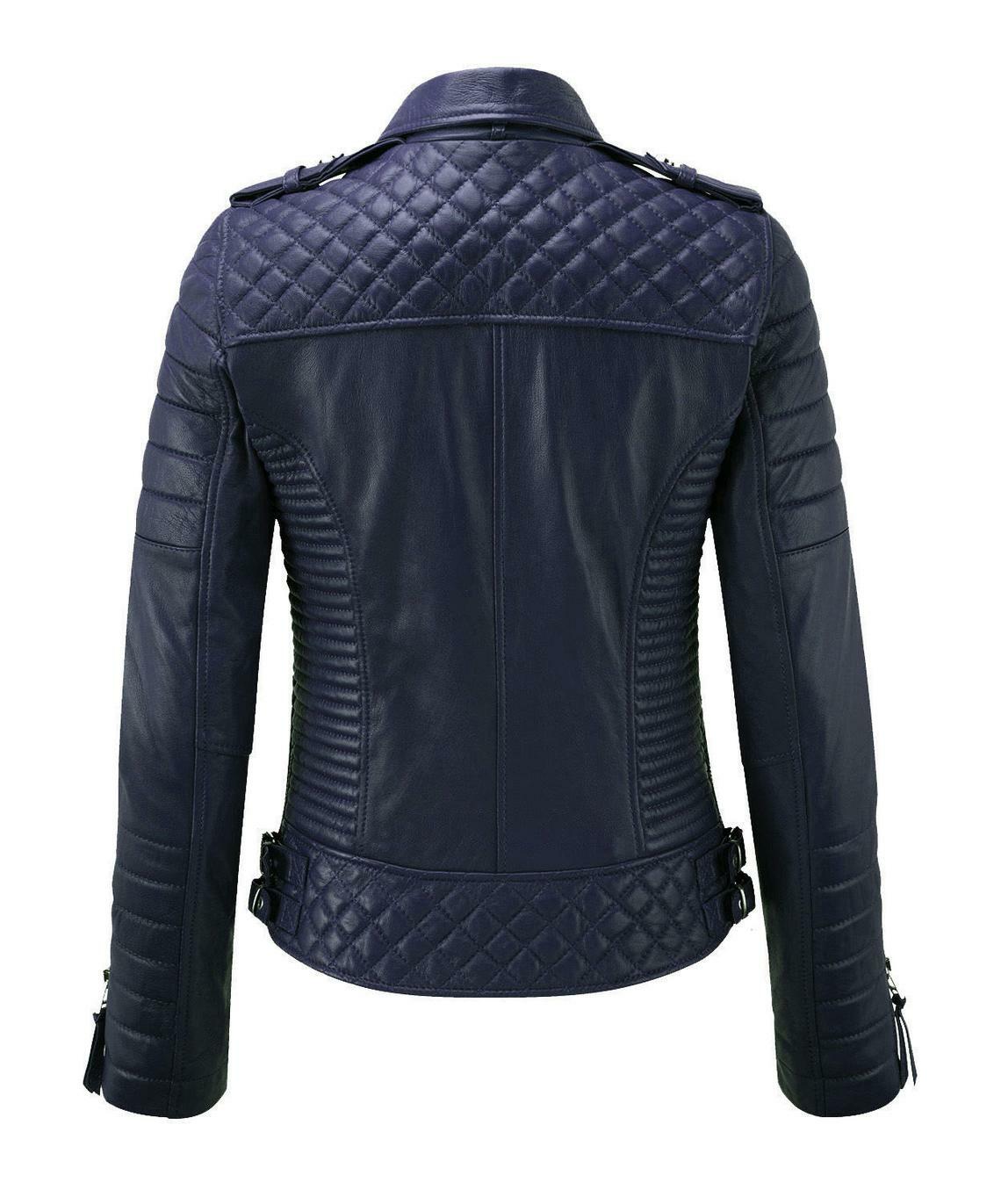 ZAFY LEATHER MODISCH DAMEN LEDERJACKE PURE WEICHES LAMMLEDER SLIM FIT BIKERJACKE ZL229