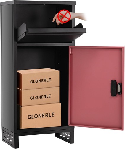 MOPHOTO Package Delivery Boxes Waterproof Galvanized Parcel Mailbox Anti-Theft