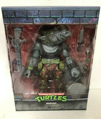 Super7 - TMNT Teenage Mutant Ninja Turtles ULTIMATES! Wave 3 -Rocksteady 