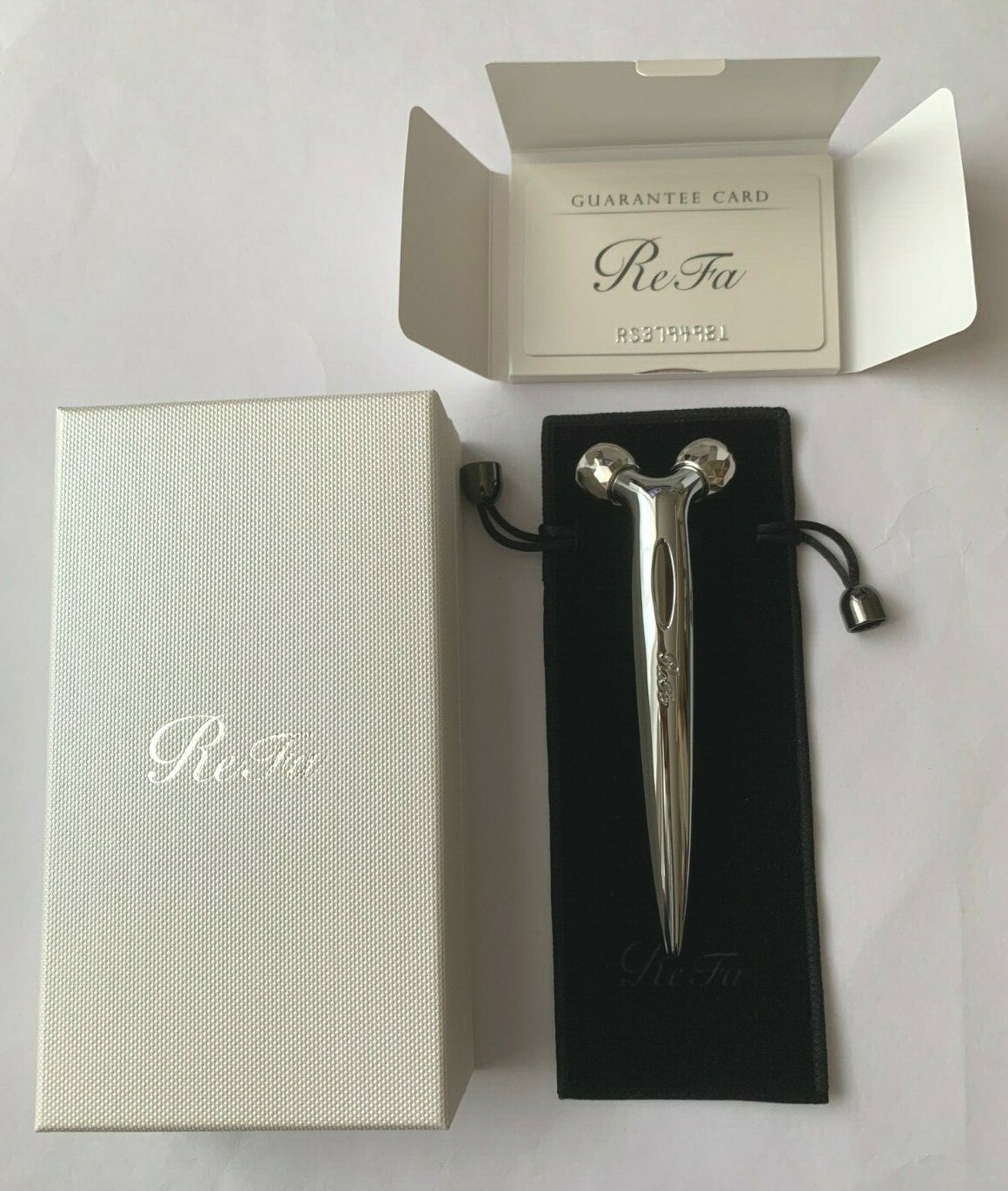 リファ　MTG ReFa SCARAT   RF SC1855B MTG ReFa SCARAT RF-SC1855B Authentic Platinum Beauty Face