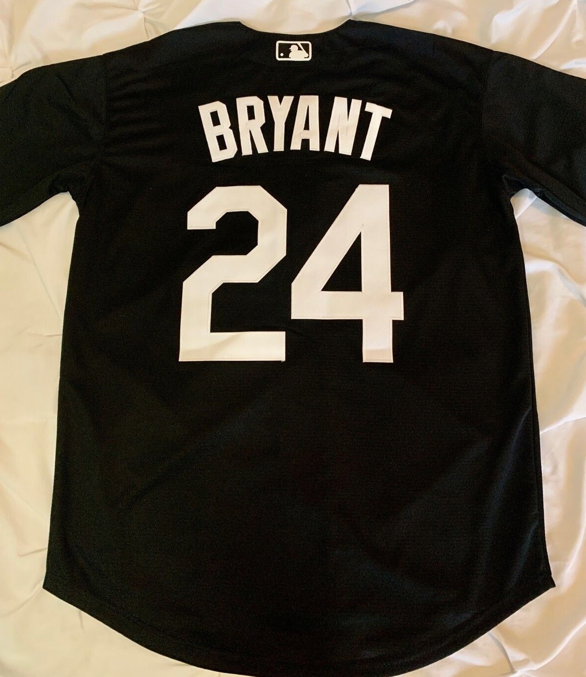 Kobe Bryant Los Angeles Dodgers #8 #24 Adult M L XL 2XL White Black Blue Jersey
