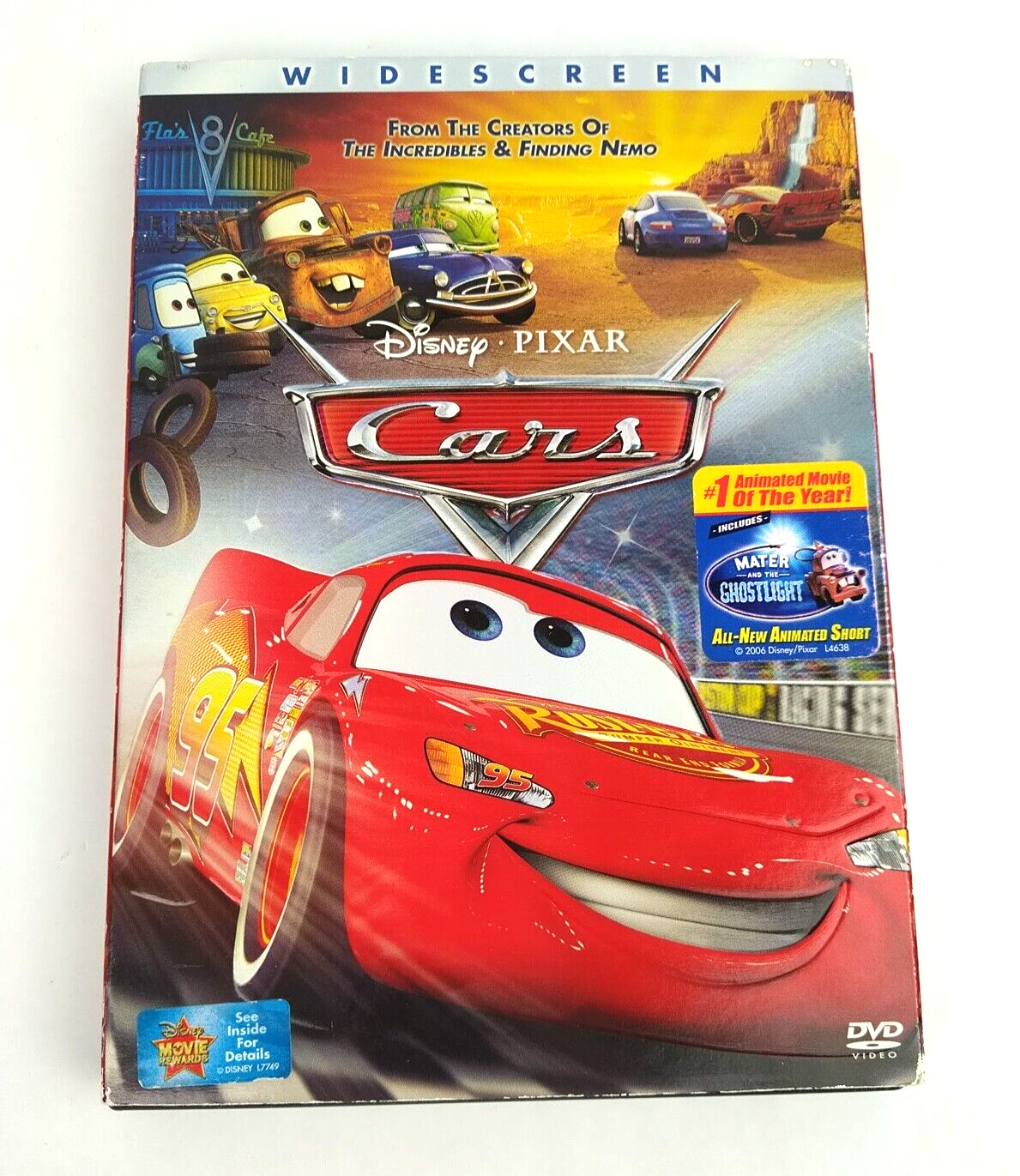 Disney - あーまま　DVD Disney Pixar CARS Widescreen DVD 2-Disc Set with Slipcover