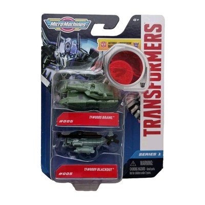 New Hasbro Micro Machines Transformers Series 1 Brawl & Blackout #005 2 pk