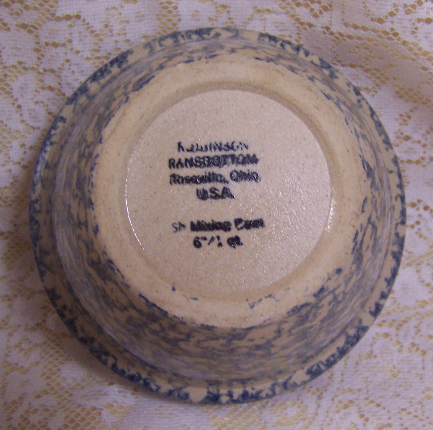 Robinson Ransbottom Spongeware 6