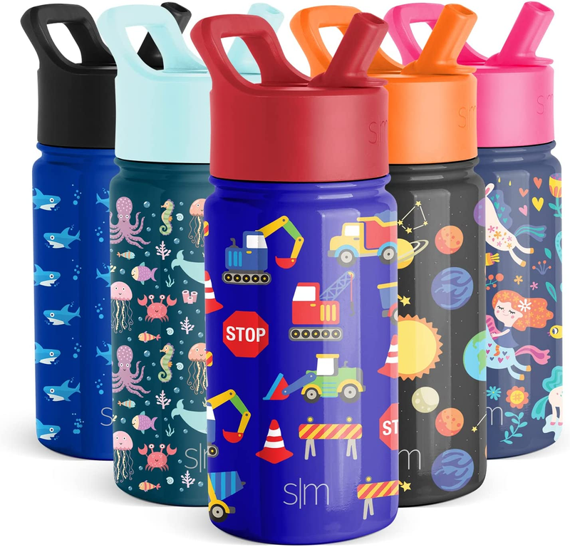 With Straw Lid | Insulated Stainless Steel Reusable Tumbler