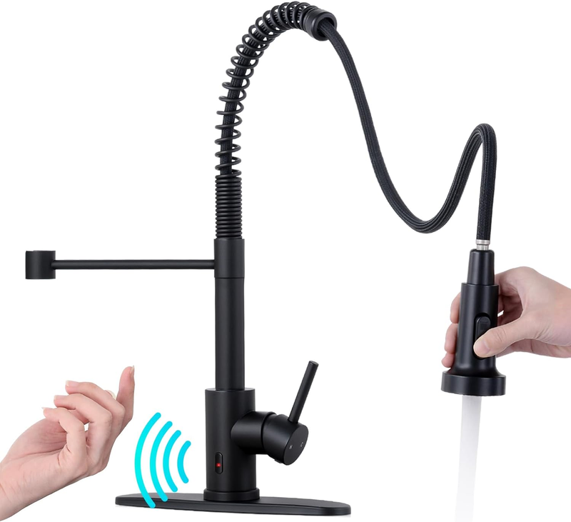 With Pull Down Sprayer Motion Sensor Smart Hands-free