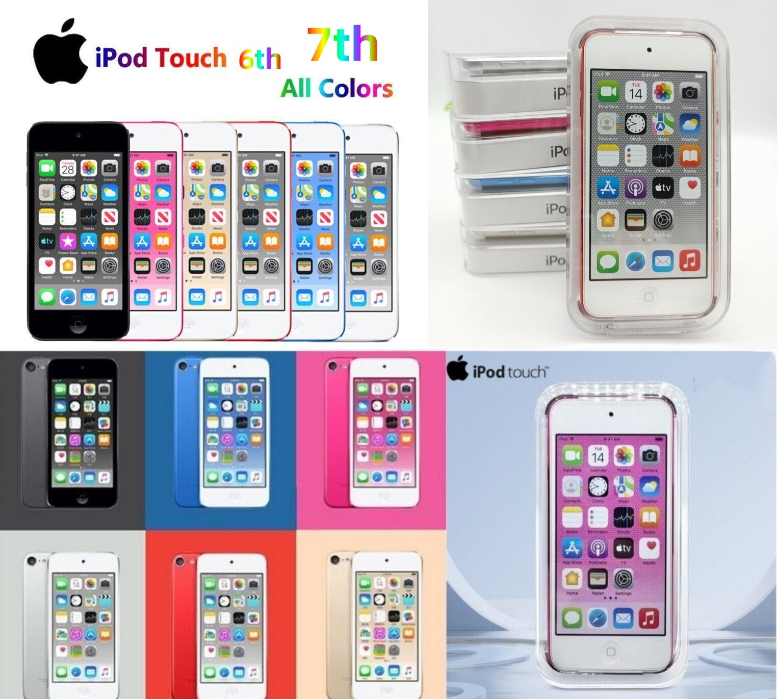 New Apple iPod Touch 6th 7th Generation 32/64/128/256GB