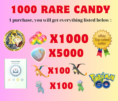 Pogo Rare Candy - FAST SALE - COMPLETED WITHIN 24hrs - Please Read Description