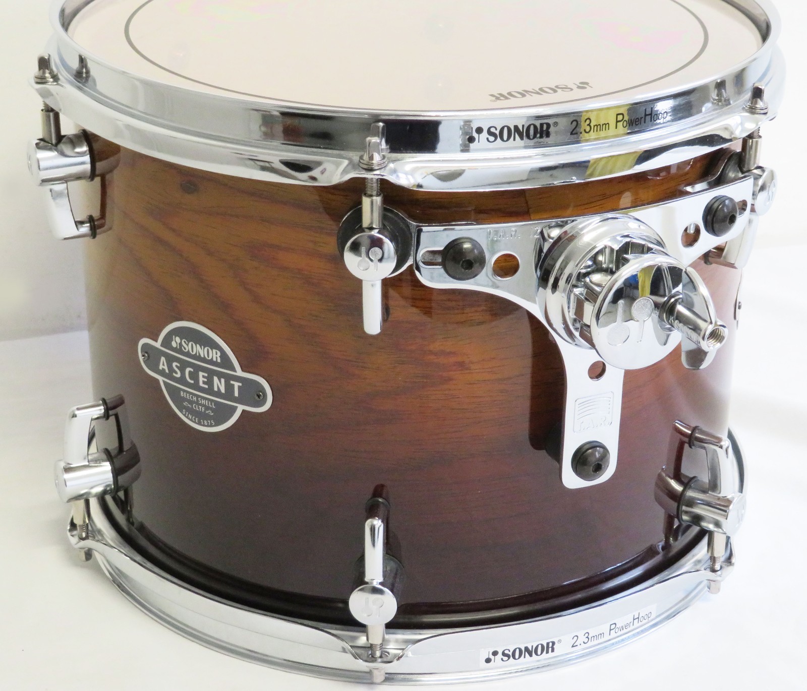 NEW SONOR ASCENT 12 x 9 TOM DRUM, BURNT FADE Finish, Discontinued & HARD TO FIND