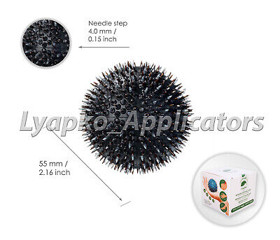 Acupuncture Massage Ball Hand Foot Pain Muscle Active Massager Applicator Lyapko