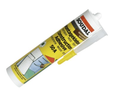 Soudal Montagekleber 50A Universalkleber 475g Montageklebstoff Klebstoff weiss