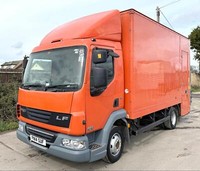 2014 DAF LF45.160 GRP BOX VAN 7.5 TON TAIL-LIFT 2X SLD HORSEBOX? U-LEZ COMPLIANT