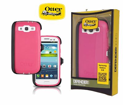New! Otterbox Defender Series case & Holster Belt Clip for Samsung Galaxy S3 III
