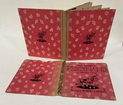 1938 The Story of Ferdinand by Munro Leaf HCDJ