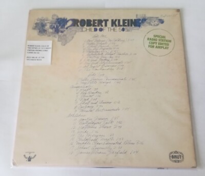 Robert Klein Child Of The Fifties Lp 1973 Radio Station Promo Sonic Clean VG/VG