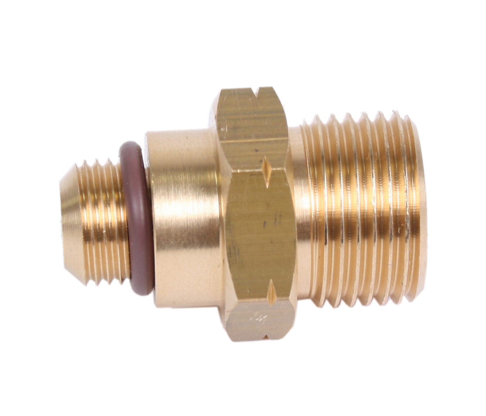 Schlauchadapter von EuroGaskartuschen Außengewinde 7/16" auf 3/8