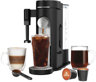 Ninja - Pods & Grounds Specialty Single-Serve Iced Coffee Maker, K-Cup Pod Co...