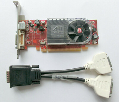 ATI Radeon HD 2400XT, 256MB PCI-E, ATI-102-B27602(B), incl. DMS-59 Kabel (DVI)