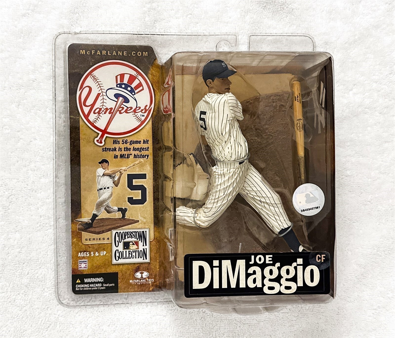 セール！マクファーレン MLB クーパーズタウン/ジョー・ディマジオ/ヤンキース Amazon | マクファーレントイズ MLB クーパーズタウン