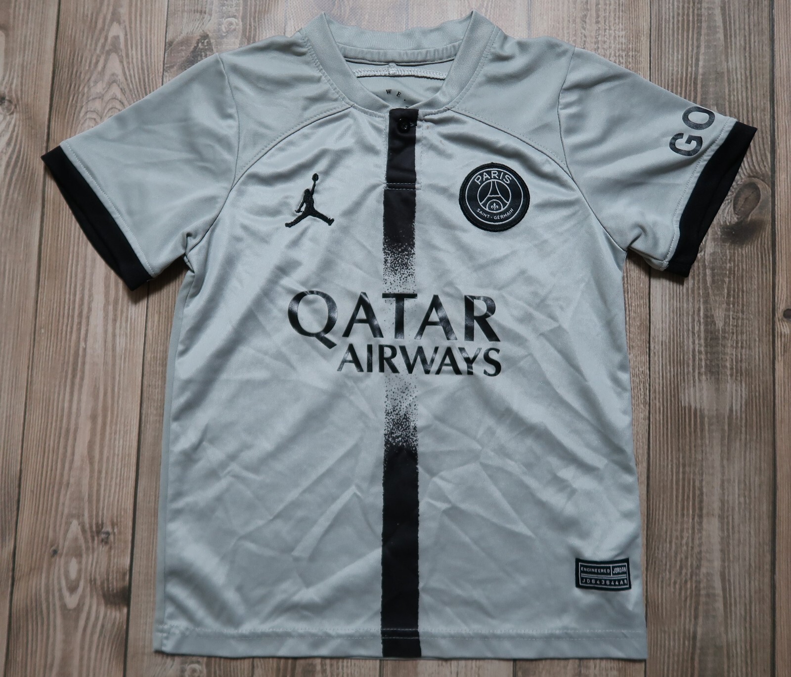 PSG x JORDAN サッカーユニフォーム ホワイト 新品未使用 psg x jordan パリ サンジェルマン ユニフォーム - メルカリ