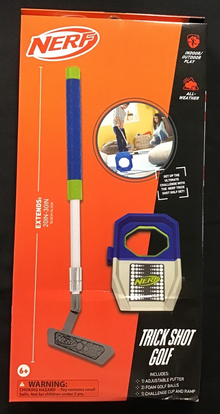 新品　未開封NERF TRICK SHOT GOLFゴルフトイ Nerf Trick Shot Golf