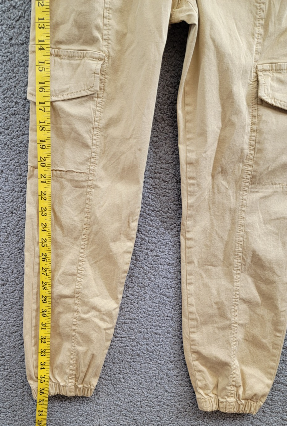 Sanctuary Rebel Cargo Pants Women's 24 True Khaki Belt Loops Button Closures~ - Picture 9 of 18