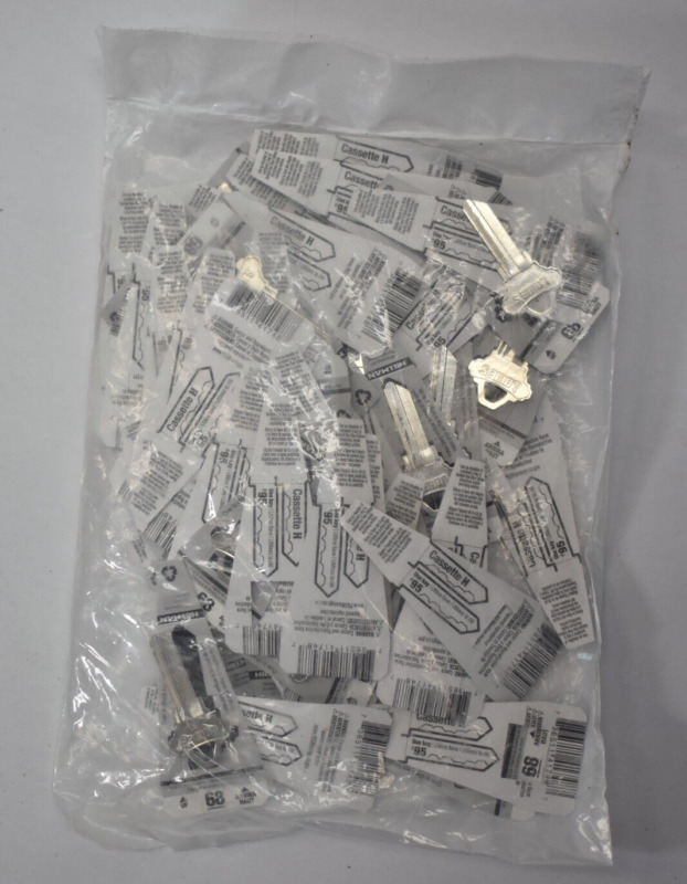 Hillman Axxess Schlage House Key Blanks 60 Pack #68 Lowes Cassette H 89501
