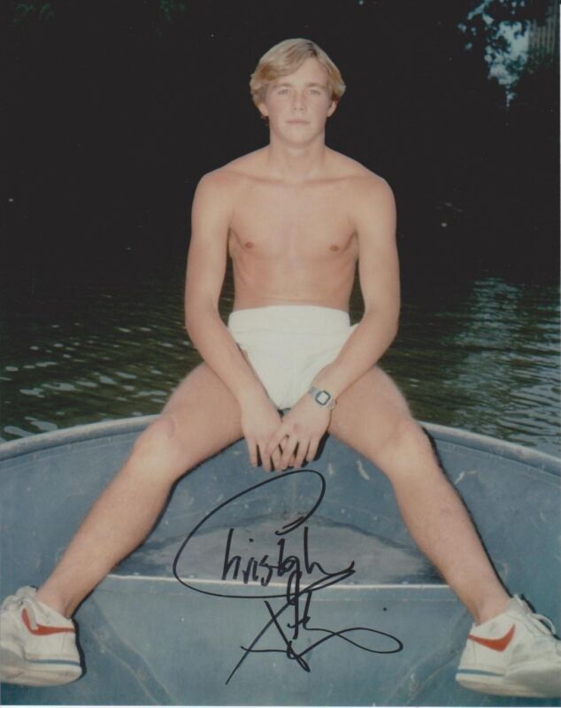 Christopher Atkins Signed Photo - Star Of The Blue Lagoon / Dallas - Sexy!! G284
