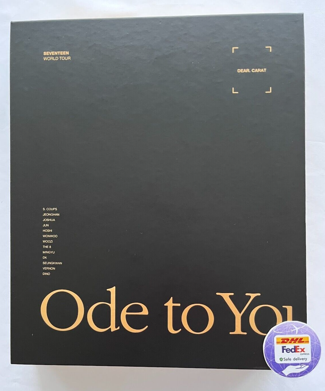 SEVENTEEN - SEVENTEEN Ode to You 初回限定盤DVD 2枚セット SEVENTEEN WORLD TOUR 'ODE TO YOU' IN SEOUL ＜日本仕様＞(DVD