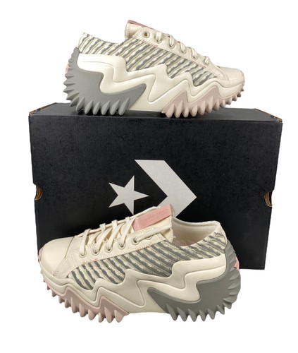 

НОВИНКА Converse Run Star Motion Ox Crafted Canvas Egret Shoes Mens 9 Womens 10.5, Бежевый, Converse Run Star Motion