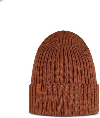 BUFF Adult Knitted Norval Beanie, Winter Band Hat & Skull One Size, Cinnamon 
