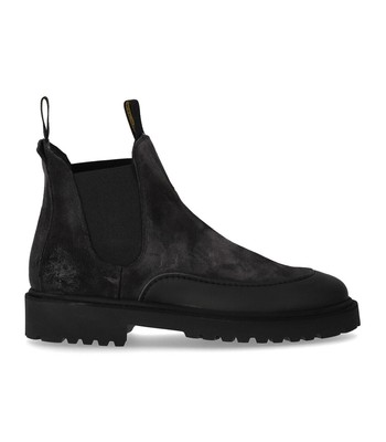 

Мужские ботинки челси антрацитового цвета Doucals Hummel, Grey, DU2911CENTPF556NN05