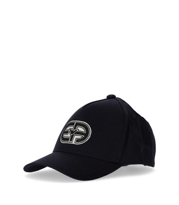 

Синяя бейсболка с нашивкой Emporio Armani, Синий, 627521-3R589-00035