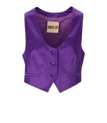 Aniye By Tina Violet Vest Woman