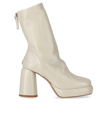 

Halmanera Ботильоны на каблуке цвета слоновой кости Elsa Elsa Woman, Цвет слоновой кости, ELSA