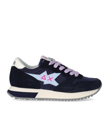 

Sun68 Stargirl Solid Navy Blue Sneaker Woman, Синий, Z33210-07
