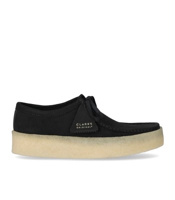 

Черные мужские лоферы Clarks Wallabee Cup, Черный, 158144